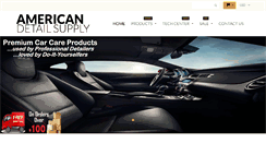 Desktop Screenshot of americandetailsupply.com