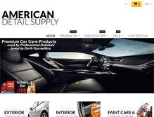 Tablet Screenshot of americandetailsupply.com